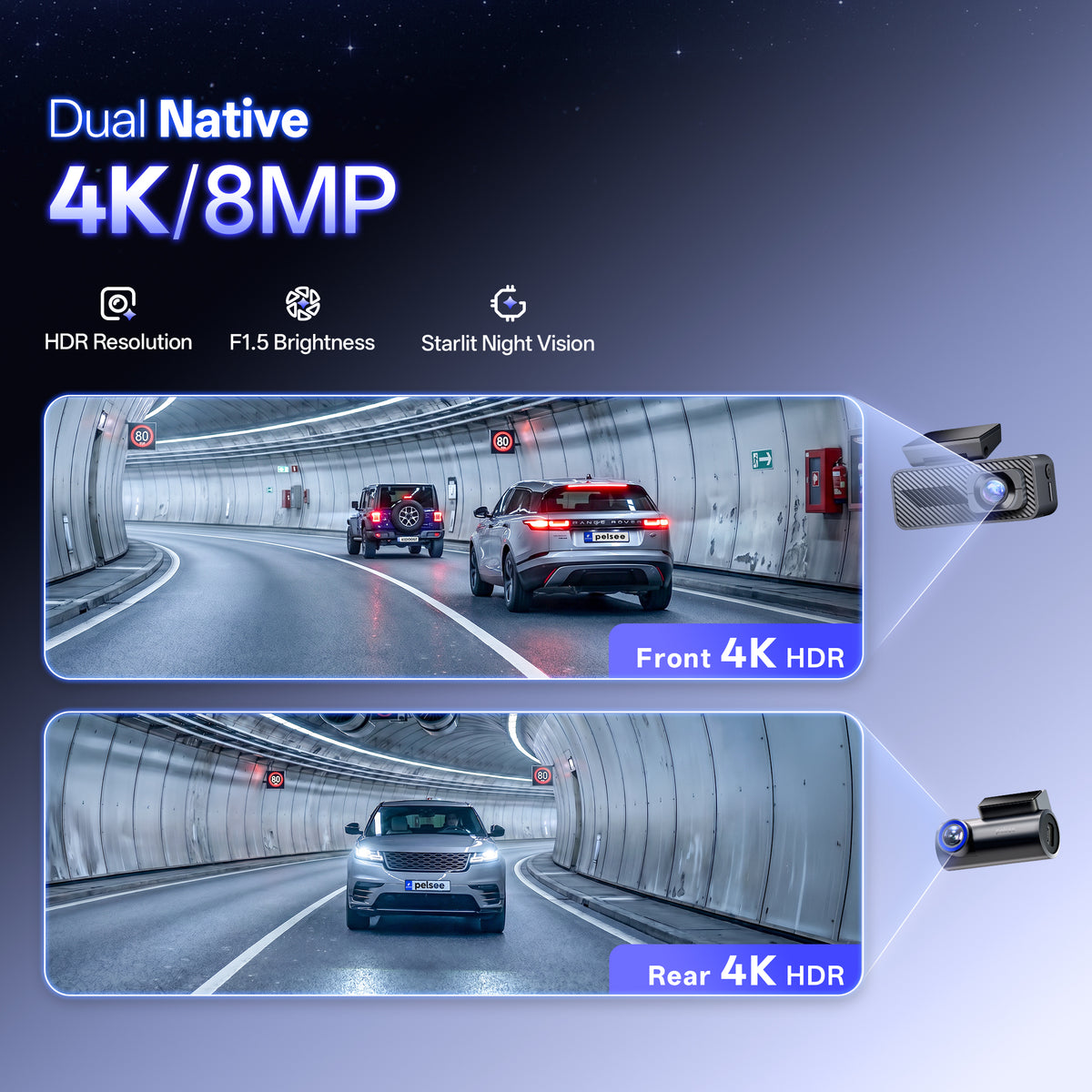 true 4k dash cam