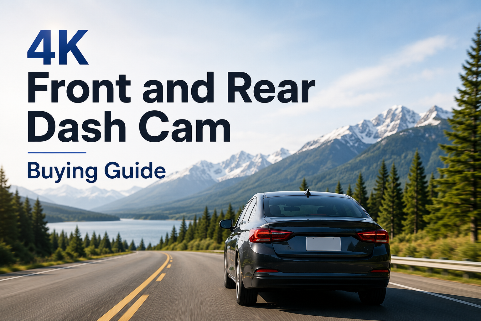 4K Front and Rear Dash Cam Buying Guide