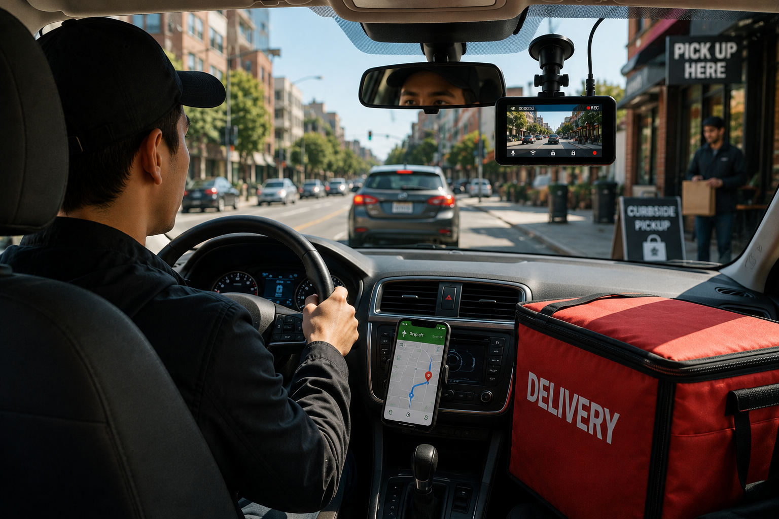 Best Dash Cam for Delivery Drivers and Gig Workers