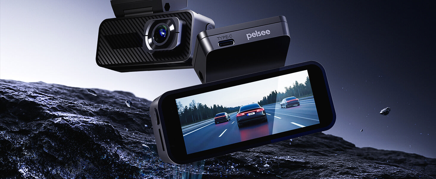 Drive Smarter at Night: Pelsee P1 Pro Dash Cam with Full-Color Night Vision