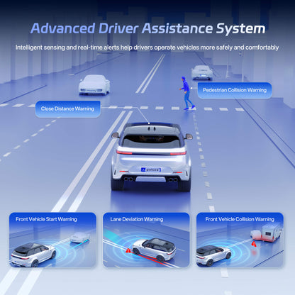 Pelsee S3 Touch 4K Dash Cam with STARVIS 2 Sensor