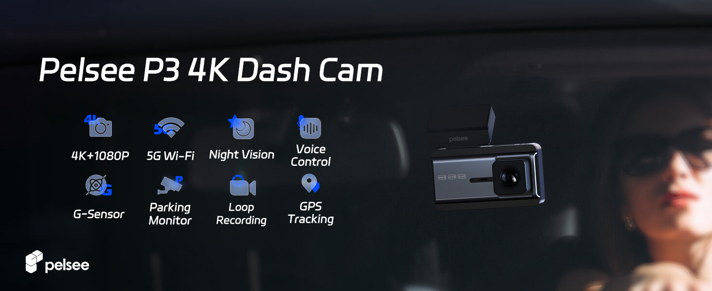 Pelsee P3 Dash Cam