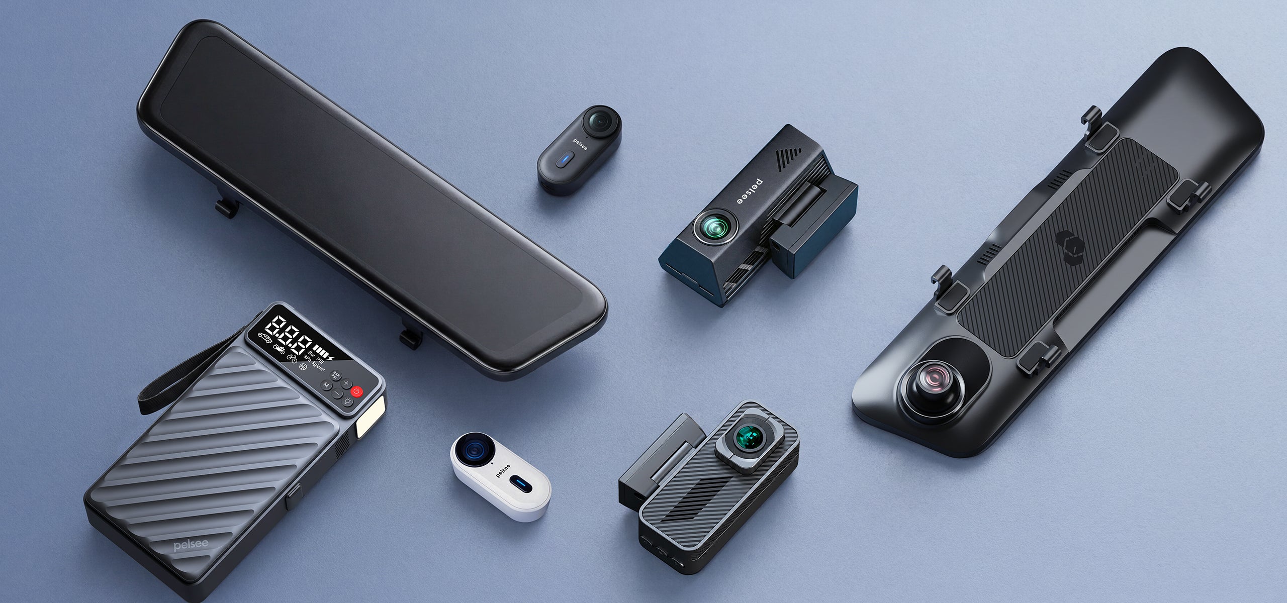 Pelsee® Official Site | 4K Dash Cam | Front and Rear Mirror Dash Cam