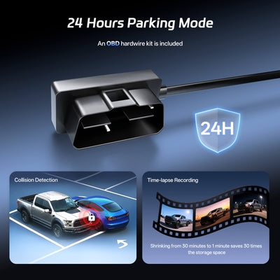 Pelsee P12 Pro Max Mirror Dash Cam - Mirror Dash Cam -