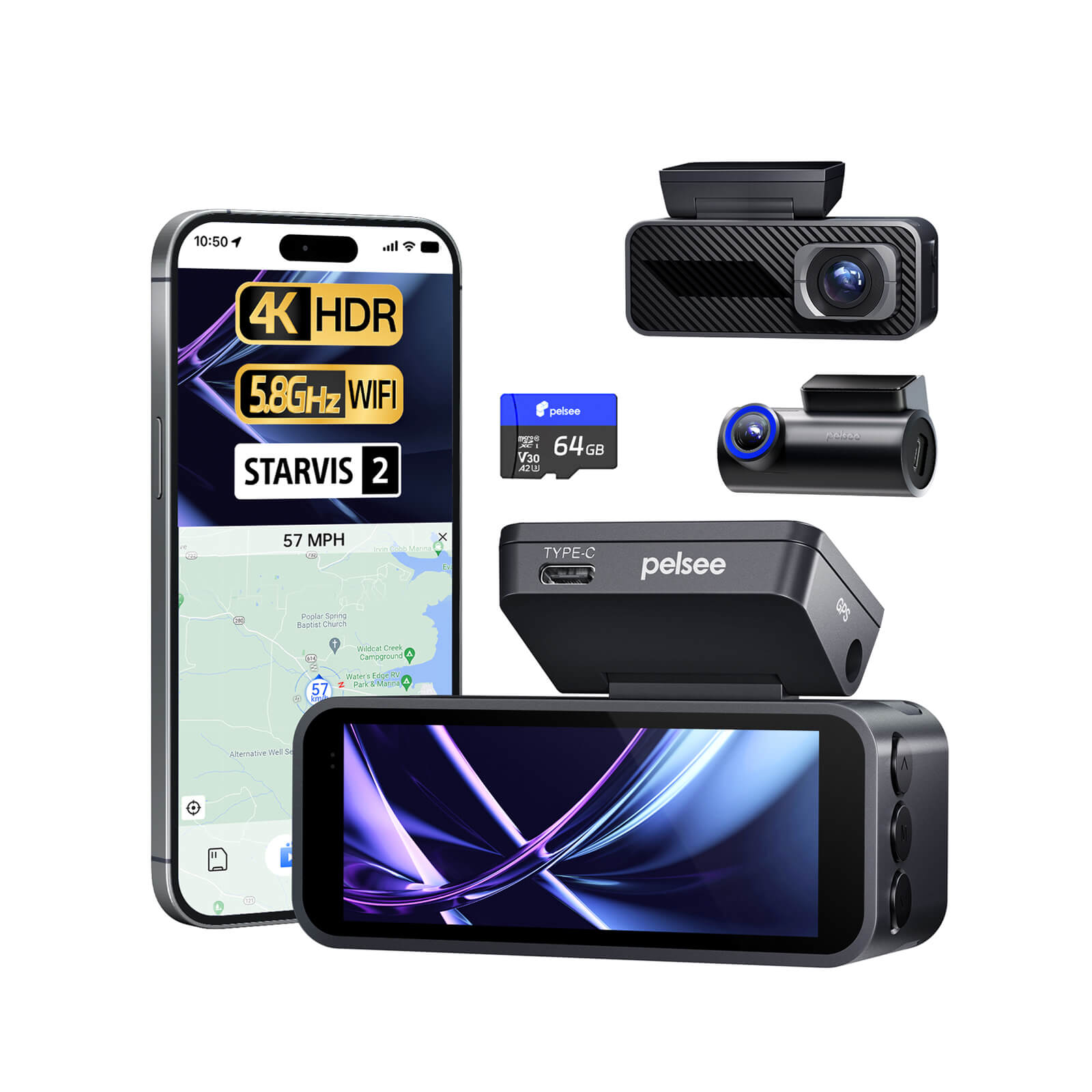 Pelsee P1 Pro Dash Cam