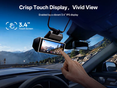 Pelsee S3 Ultra Native 4K Dash Cam with STARVIS 2 Sensors